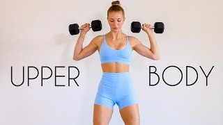 10 MIN FULL UPPER BODY Workout Toning amp Strength [upl. by Ahsieni50]