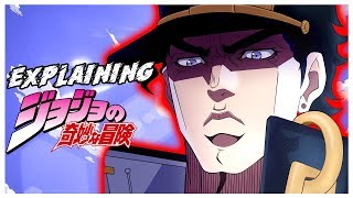 Jojos Bizzare Adventure Explained In 3 Minutes [upl. by Crescin]