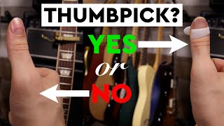 How to Use a Guitar Thumbpick [upl. by Iorgo955]