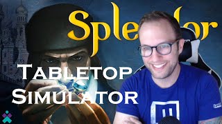 Splendor  Tabletop Simulator [upl. by Aidualc703]