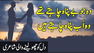 Beautiful Poetry In Urdu  Heart Touching Poetry  Poetry On Love Broken Heart Poetry Hindi Poetry [upl. by Cilurzo]