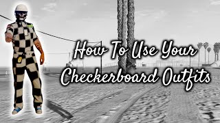 How To Use Your Checkerboard Outfits After The Drug Wars Update In GTA Online [upl. by Na349]