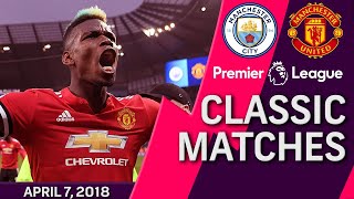 Man City v Man United I PREMIER LEAGUE CLASSIC MATCH I 4718 I NBC Sports [upl. by Apul954]