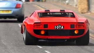 Lamborghini Miura JOTA  Loud Sounds and Revs [upl. by Lleraj719]