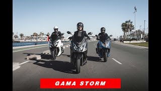 WOTTAN MOTOR  GAMA STORM  125 cc  300 cc  SCOOTER [upl. by Nirhtak]