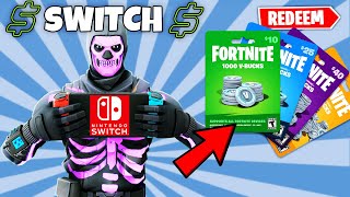 How To Add V Bucks To Fortnite On Nintendo Switch [upl. by Yzmar]