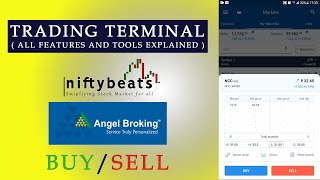 Angel Broking Full tutorial  TRADING TERMINAL for beginners  All features and tools explained [upl. by Jae]