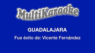 Guadalajara  Multikaraoke  Fue Éxito de Vicente Fernández [upl. by Troth]