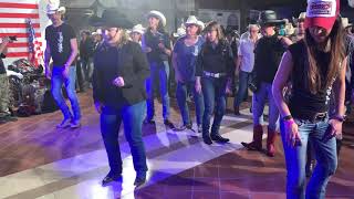 COWBOY Line Dance  Dance amp Teach [upl. by Dulcie]