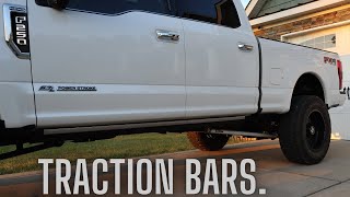 Preventing Truck Axle Wrap amp Wheel Hop with WEHRLI CUSTOM FAB TRACTION BARS Ford F250F350 [upl. by Zacks]