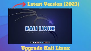 How to Upgrade Kali Linux to Latest Version [upl. by Peyton]