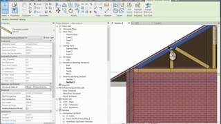 How to add roof truss underneath roof in Revit [upl. by Niltak]