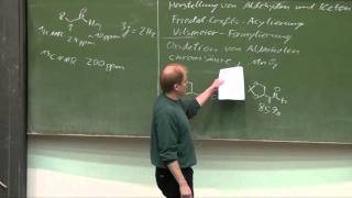 Vorlesung Organische Chemie 216 Prof G Dyker [upl. by Tiduj]