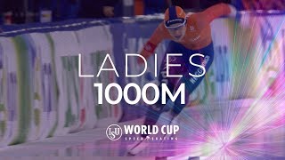 Jutta Leerdam NED  1st place Ladies 1000m  World Cup Heerenveen 2020  SpeedSkating [upl. by Adnawal]