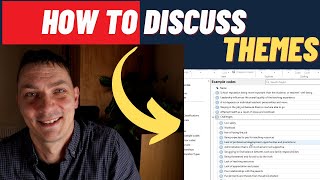 thematic analysis  how to discuss your themes 5 tips and 5 mistakes [upl. by Stefanie]