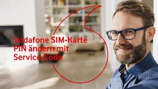 Vodafone SIMKarte PIN ändern mit ServiceCode [upl. by Enyallij]