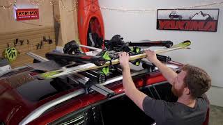 Yakima FatCat EVO Snowsports Mount Product Tour amp Installation [upl. by Strait]