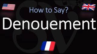 How to Pronounce Denouement CORRECTLY Meaning amp Pronunciation [upl. by Avot]