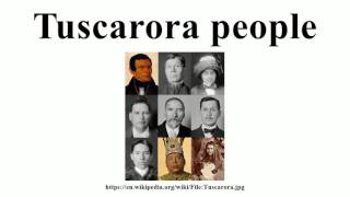 Tuscarora people [upl. by Gilliette]