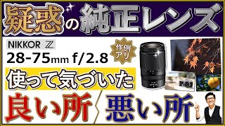 Nikon ミラーレス一眼カメラ Zシリーズにオススメな標準ズームレンズを作例レビューで解説。 【NIKKOR Z 2875mm f28】 [upl. by Siddra]