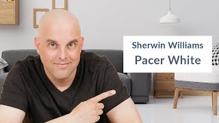 Sherwin Williams Pacer White Color Review [upl. by Lippold]