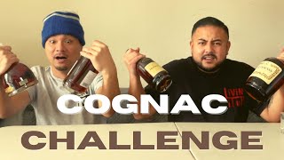 COGNAC CHALLENGE  BLIND TASTE TEST  HENNESSY  PRIVILEGE  DUSSE  MARTELL  WHICH ONE IS BEST [upl. by Nalahs853]