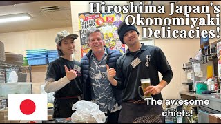 Hiroshima Japans Okonomiyaki Delicacies [upl. by Gnoz]