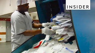 How USPS Sorts Mail [upl. by Leavy111]