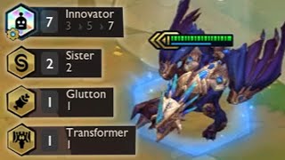 HEXTECH DRAGON  INNOVATOR 7 Comp  TFT Banger 13 [upl. by Jayne533]