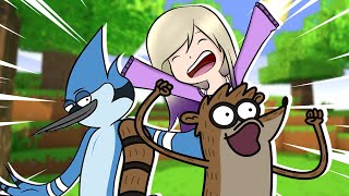 RIGBY Y MORDECAI CONOCEN A LYNA  Survival con Lyna 2  Episodio 81 [upl. by Ferne]