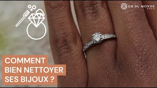 Comment bien nettoyer ses bijoux précieux [upl. by Zenitram923]