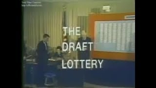 The 1969 Draft Lottery Vietnam War [upl. by Hoeve]