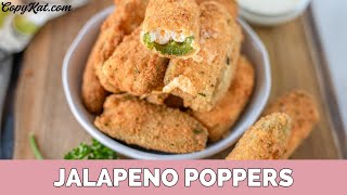 How to Make Jalapeno Poppers [upl. by Lilli]