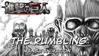 Attack On Titan  The Rumbling  Manga Animation [upl. by Stevens]