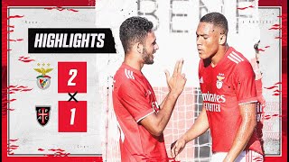 RESUMOHIGHLIGHTS SL Benfica 21 Casa Pia AC [upl. by Karlotte]