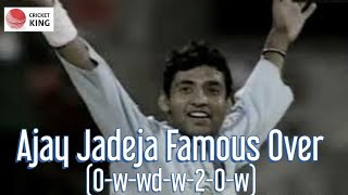 Ajay Jadeja Famous Over 0wwdw20w vs England  Sharjah 1999 [upl. by Orren]