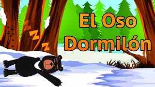 Cuentos Infantiles para dormir  El Oso Dormilón  Relajar y calmar a los niños [upl. by Ciredor]