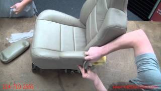 Ford F250350 Excursion Expedition Armrest Cover Install [upl. by Alfonzo769]