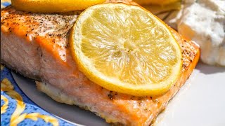 SALMONE AL LIMONE 3 Ingredienti 6 Minuti [upl. by Reehsab]