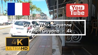 🇫🇷 Tropical Cayenne  French Guyana  4K [upl. by Gurolinick]