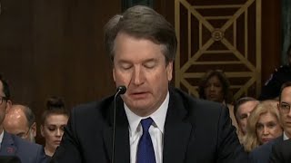 Brett Kavanaugh gets emotional says daughter suggested praying for accuser [upl. by Windy]