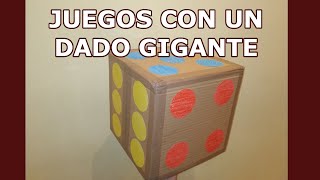 Juegos con un DADO GIGANTE [upl. by Ignace839]