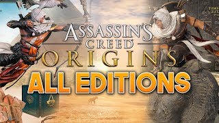 Assassins Creed Origins  WHICH EDITION SHOULD YOU BUY  Deluxe Gold amp Collectors Editions [upl. by Zul160]