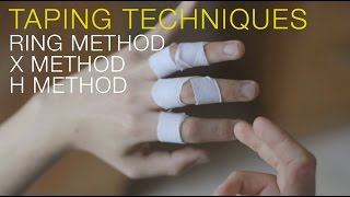 Finger tape for pulley injuries climbers finger [upl. by Kciremed]