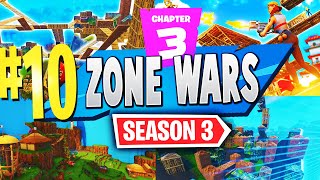 TOP 10 Best Zone Wars Maps In SEASON 3  Fortnite Zone Wars Map CODES 2022 [upl. by Athallia]