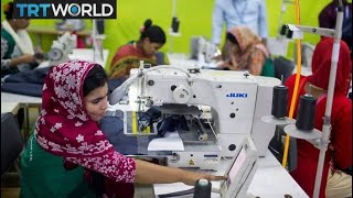 Bangladesh garment industry accounts for 80 of exports  Money Talks [upl. by Drusy]