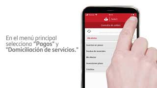 Santander  Domiciliar pago de servicios desde SuperMóvil [upl. by Minnie]