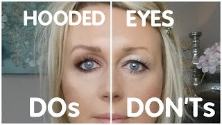 HOODED DROOPY EYES  TIPS AND TRICKS updated [upl. by Earased]