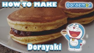 How To Make Dorayaki  Doraemon  Anime Recipes [upl. by Yreneh]