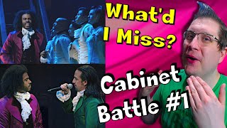 Hamilton Noob Listens to quotWhatd I Missquot amp quotCabinet Battle 1quot  It Got WILD [upl. by Annerol166]